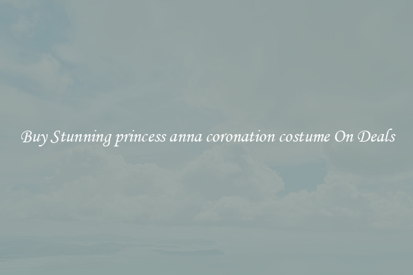 Buy Stunning princess anna coronation costume On Deals
